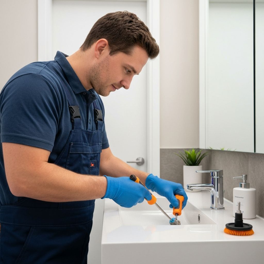 Drain cleaning service