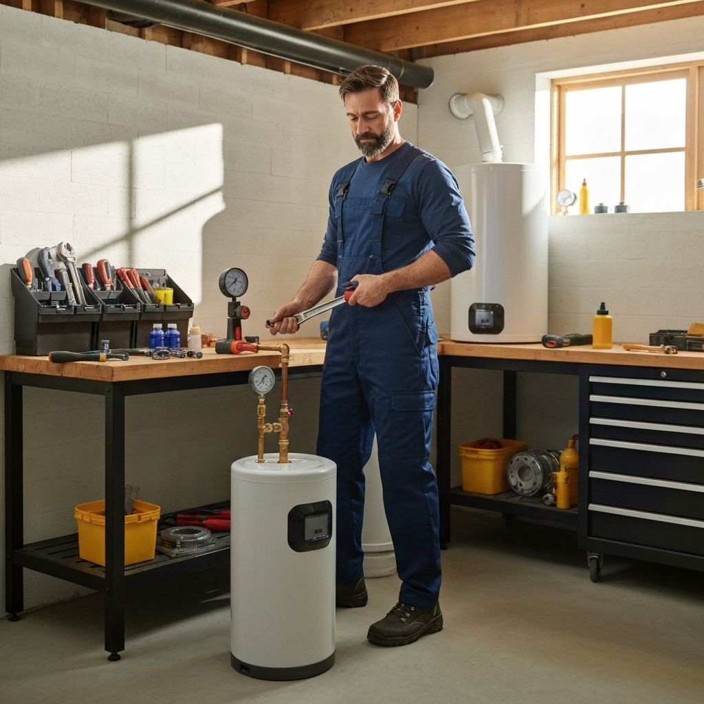 Water heater installation